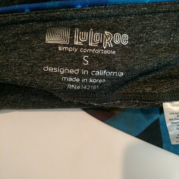 Lularoe Workout Pants Jordan Galaxy - Picture 6 of 6